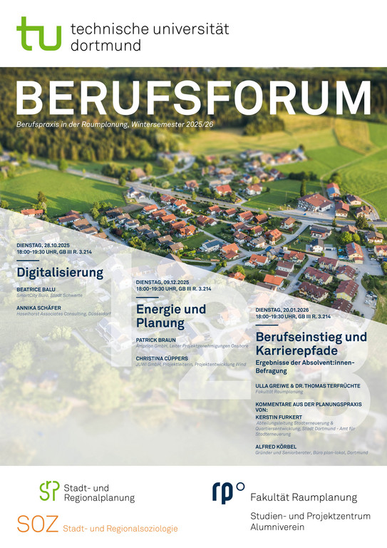 Plakat Berufsforum WiSe 2025/26