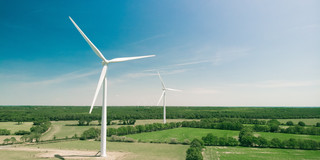 Windräder (Modul 20) Windräder an Grünlandschaft
